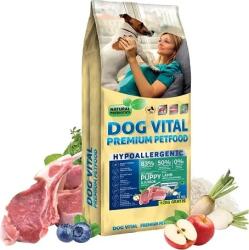 DOG VITAL hipoallergén puppy junior all breed bárányos, almás és áfonyás száraztáp (12 + 2 kg) 14 kg