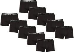  10PACK Férfi boxeralsó Jack and Jones fekete (12189937) L