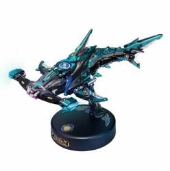 Rokr 3D mechanikus kalapácsfejű cápa puzzle, fém és műanyag, 122 alkatrész