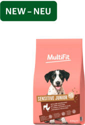MultiFit Sensitive junior száraz kutyaeledel bárány&csirke&rizs 2, 5kg
