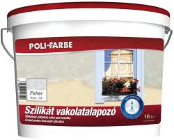 POLI-FARBE Policolor szilikát vakolatalapozó 16 l fehér