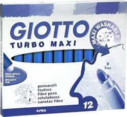 GIOTTO Turbo Maxi Set de markere 5 mm Ultramarine Blue 12 buc (F456032)