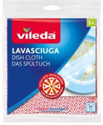 Vileda Mosogatókendő, 50% mikroszállal, 3 db, VILEDA (KHTV71)