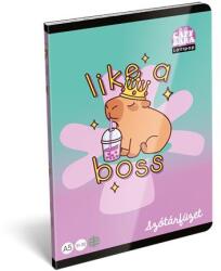 LIZZY Füzet, tűzött, A5, szótár, 32 lap LIZZYSULI, "Lollipop Capybara", "31-32 (TICLFSZA5) - iroda24
