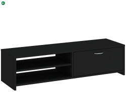 INTERMEBLE TV-állvány 120 cm, fekete CATCHY