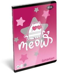 LIZZY Füzet, tűzött, A5, szótár, 32 lap, LIZZYSULI, "Kit tok Stars Purrfect", "31-32 (TICLFSZA5KS) - iroda24