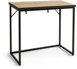 AKORD Furniture Factory AKORD ORIGO Loft Konzolasztal 90 cm Dąb Craft Fekete Lábakkal (AKO-KONORIGOCRACZA)