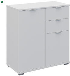 INTERMEBLE Komód fiókkal, fehér színben EASY 71, 5 cm - fenyobutor24 - 39 166 Ft