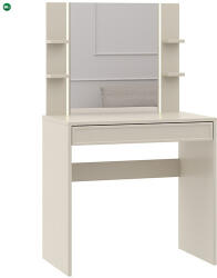 INTERMEBLE DECO Fésülködőasztal Törtfehér Színben 80 cm