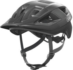 ABUS kerékpáros városi sisak Aduro 3.0 LED, In-Mold, titan L (58-62 cm)
