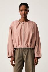 Weekend Max Mara átmeneti kabát női WKDBUTTERFLY - rózsaszín 36