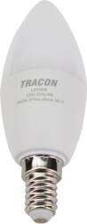 TRACON Tracon LGYC8W Gyertya búrájú LED fényforrás CREE chippel 230V, 50Hz, 8W, 3000K, E14, 710lm, 180°, C37, CREE chip, EEI=F (LGYC8W)