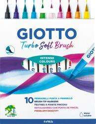 GIOTTO Turbo Soft Brush Set de markere Mix 10 Bucăți (F426800)