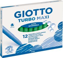 GIOTTO Turbo Maxi Set de markere 5 mm Grass Green 12 buc (F456018)