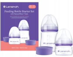 Lansinoh Újszülött szett 0m+ 2x Cumisüveg 60 ml 160 ml Cumi Szint Xs S (5060420234046)