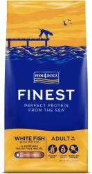 Fish4Dogs Finest granule mici pentru câini adulți, pește alb și cartofi 6 kg