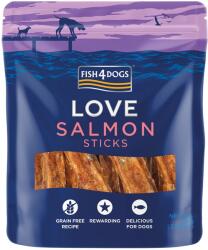 Fish4Dogs Love bețișoare cu somon pentru câini 85 g