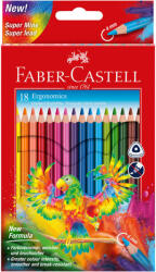Faber-Castell Creioane colorate 18 culori/set FABER-CASTELL, FC116514