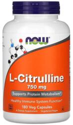 NOW L-Citrulline, 750mg, Now Foods, 180 capsule