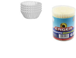 ENGER közepes muffinpapír, 200 db, fehér (5999036012284)