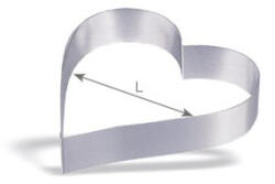 Pujadas Szív alakú tortaforma 18 cm (P769.018)