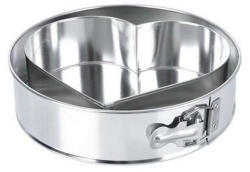 ENGER kerek csatos tortaforma + szív 24 x 6.5 cm (5906031110556)