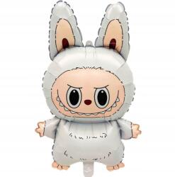 100pa Labubu Fólia Lufi Fehér 64cm Monster Secret Születésnapi Dekoráció La Bubu