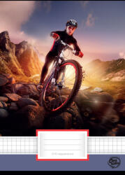 OPTISCHOOL Füzet Tűzött A/5 27-32 Négyzetrácsos Bike (27I2732033)