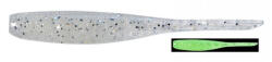 Keitech Shad Impact 2" / #370 - Clear Silver Glow gumihal