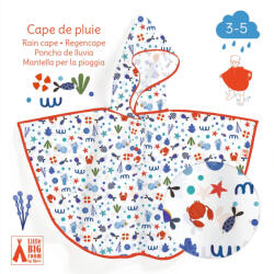 Djeco: Little Big room Esőköpeny - Óceán - Ocean (DD04672)