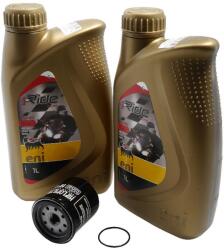 Hiflofiltro Olajcsere készlet HIFLOFILTRO HF183 szűrővel, Agip ENI i-Ride 5W-40 olajjal Vespa GTS, GTV, GT 300ccm-hez Hiflofiltro Motoralkatrészek Motorolajozási rendszer Olajszűrők és olajpumpák Motorolajszűrők 