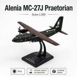 ATLAS Macheta avion Alenia MC-27J Praetorian Airshow 2016, scara 1: 200, Atlas, cu suport si blister (2952)