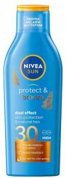 Nivea Protect & Bronze napozó krém, amely aktiválja a barnulást SPF30