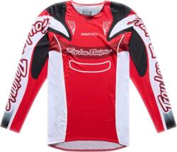 Troy Lee Designs SE Pro mez - Salvo piros/fehér TROY LEE DESIGNS Bicikli alkatrészek Kerékpáros ruházat Kerékpáros mezek