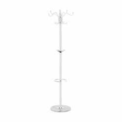 Mobikon Cuier metal alb Elos 37x37x175cm (0000234457)