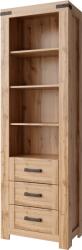 Mobikon Biblioteca DTD stejar wotan Moratiz 64.8x40.1x210.1 cm (0000352431) Biblioteca