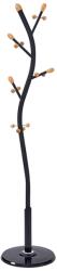 Mobikon Cuier metal negru Sadik 33x33x175 cm (0000234454)