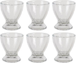 Clayre & Eef Set 6 suporturi ou din sticla 6 cm (6GL3421deco)