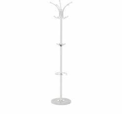 Mobikon Cuier metal alb Alan 37x37x175 cm (0000234462)