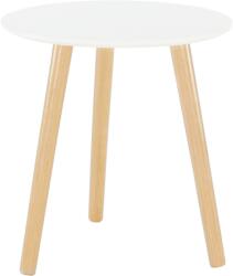Mobikon Masuta din pal alb natur PAMINO 40x40x42 cm (0000235349deco) Masa de cafea