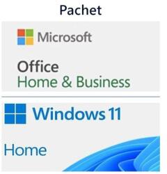 Microsoft Pachet Licență Windows 11 Home, OEM DVD + Licență Microsoft Office Home and Business 2024 BOX (KW9-00632 + EP2-06631)