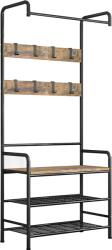 Mobikon Cuier metal negru Kelam 79x32x185 cm (0000290798)