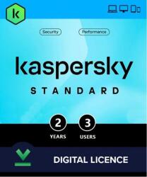Kaspersky STANDARD 3 Dispozitive 2 Ani Licență Electronică (KL1939XCCDR)