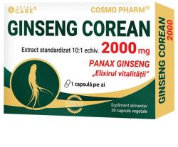 Cosmo Pharm GINSENG COREAN 2000 mg - Vitalitate si Echilibru!