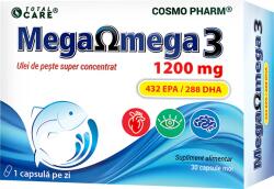 Cosmo Pharm Mega Omega 3 Ulei De Peste Super Concentrat, Inima si Creier Sanatos