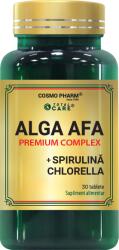 Cosmo Pharm Alga AFA COMPLEX Chlorella Spirulina - complex premium 3-în-1 cu microalge 30 tablete