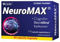 Cosmo Pharm Neuromax + Cognizin®, BacoMind - Memorare, Concentrare, Performanta Cerebrala (40 cps)