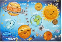 Sympathy Covor Copii Sistem Solar Sympathy 240, Multicolor, Inaltime fir 5 mm (4063074622864) Covor