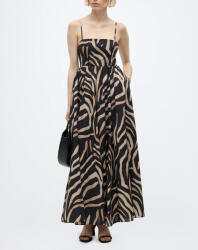 HUGO BOSS Rochie Maxi de Seară de Vară Maro-Negru 50557553-963 (50557553-963)