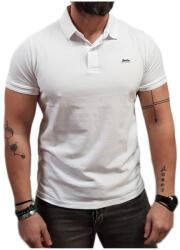 Superdry Tricou Polo Clasic Pique Alb M1110452A-01C (M1110452A-01C)